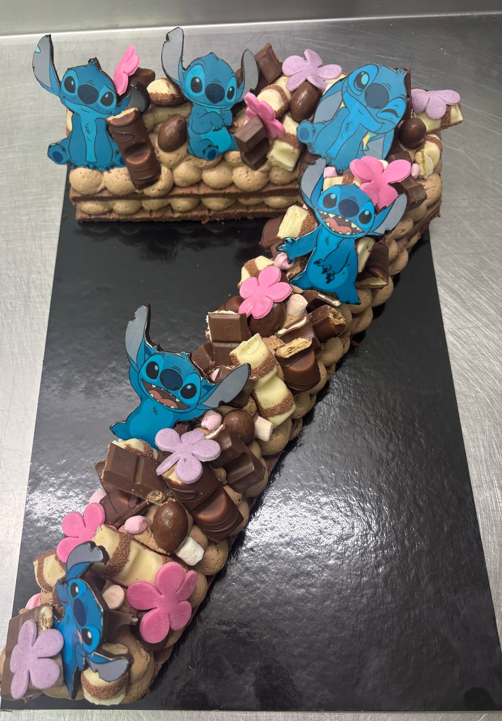 Numbercake avec décoration Stich