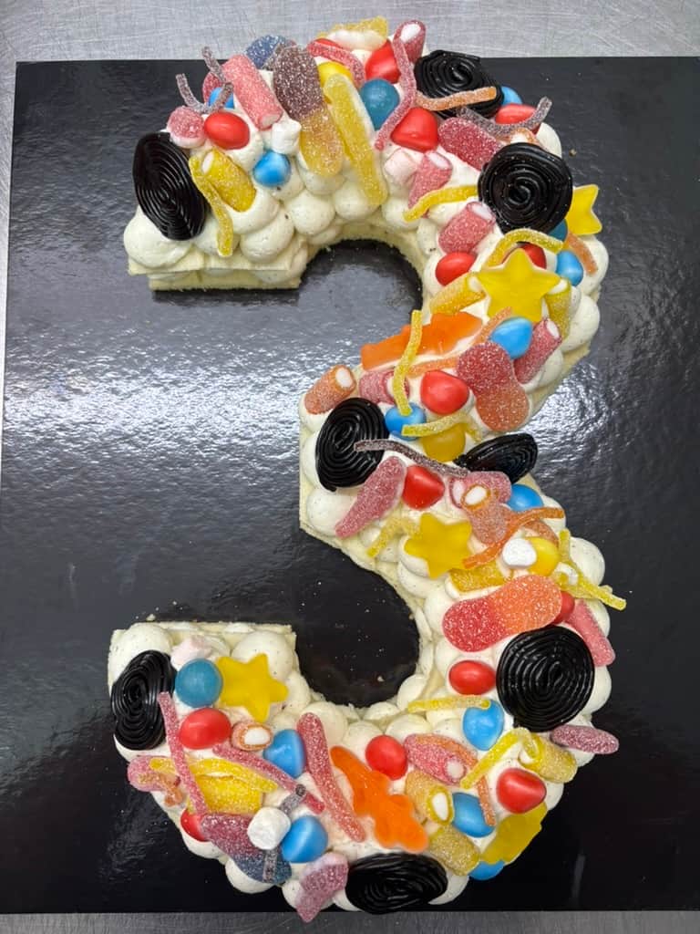 Number cake